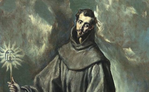 Saint Bernardin par Le Greco, 1603, musée du Prado. / CC0, wikimedia.