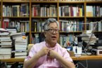 Le pasteur Jin Mingri, interviewé à l’église Sion à Pékin, en Chine (Ng Han Guan / AP)