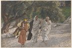 Les pèlerins d'Emmaüs en chemin, de James Tissot / © public domain