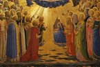 Détail de Couronnement de la Vierge (v. 1432) / © CC0