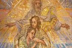 Mosaïque représentant la Sainte Trinité à Bari (Italie) / © Shutterstock, Renata Sedmakova.